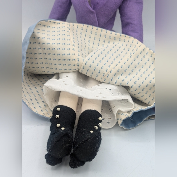 Handcrafted Mary Poppins fabric Doll - Picture 5 of 7